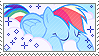 rainbow dash sleeping